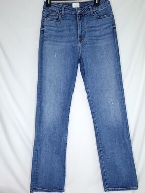 JONATHAN SIMKHAI Women's Mid Wash Straight Leg Jeans Size 28